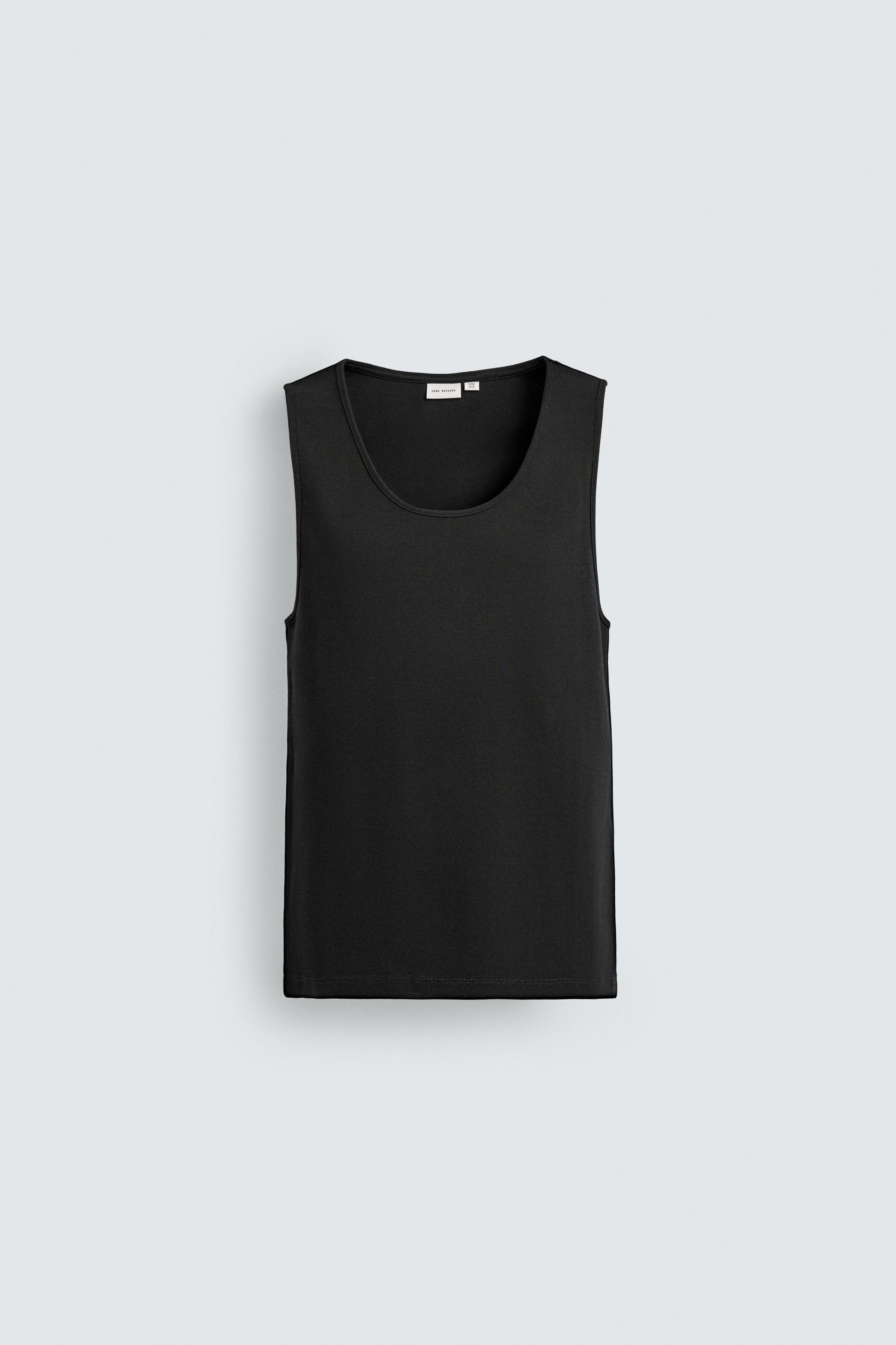 RIBBED TANK TOP